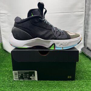 Air Jordan Zoom Separate Black Multi Men's Size 9.5 Basketball Shoes DH0249-030